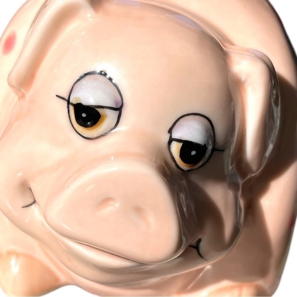 ADORABLE vintage ceramic piggy bank in excellent condition - Picture 7 of 7